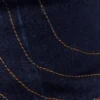 Tully Strapless Topstitch Denim Top – Indigo Blue