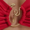 Tyler Bikini Top With Hardware – Red