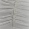 Vienna Slinky Cut Out Maxi Dress – White