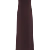 Violet Sleeveless Satin Maxi Dress – Dark Chocolate