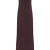 Violet Sleeveless Satin Maxi Dress – Dark Chocolate