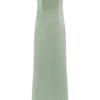 Violet Sleeveless Satin Maxi Dress – Sage