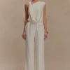 Violeta Straight Leg Pant – Ivory