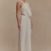 Violeta Straight Leg Pant – Ivory