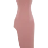 Virginia Suiting Embroidered Midi Dress – Burnt Rose