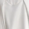 Willow Off Shoulder Satin Maxi Gown – White