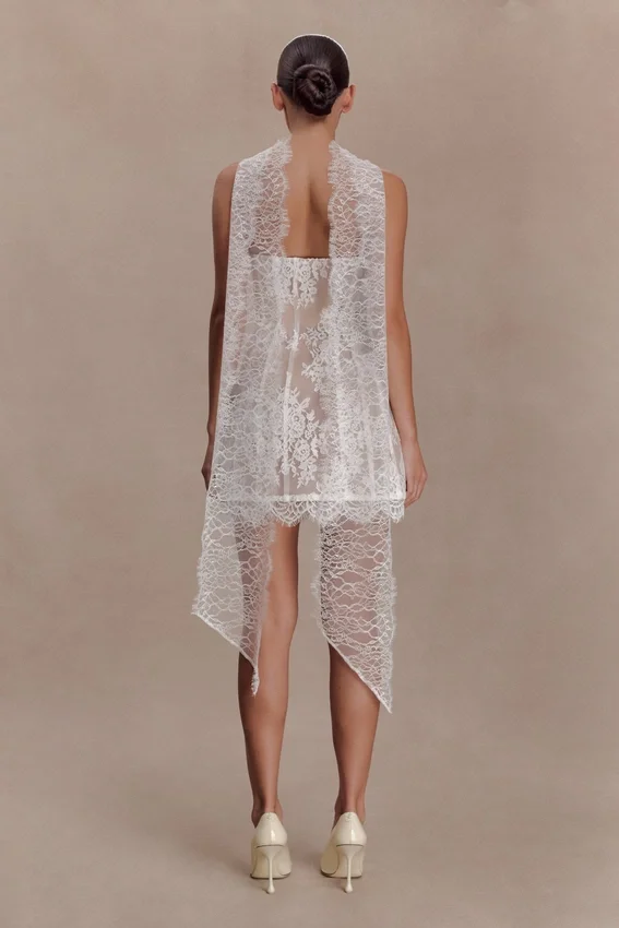 Zoey Lace Scarf – Ivory Zoey Lace Scarf – Ivory